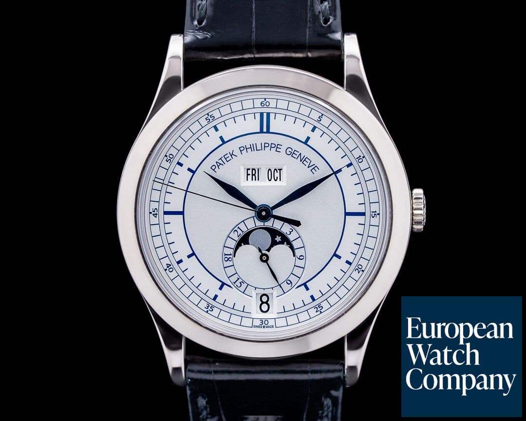 Image of Patek Philippe 5396G Annual Calendar 18K White Gold Silver Dial