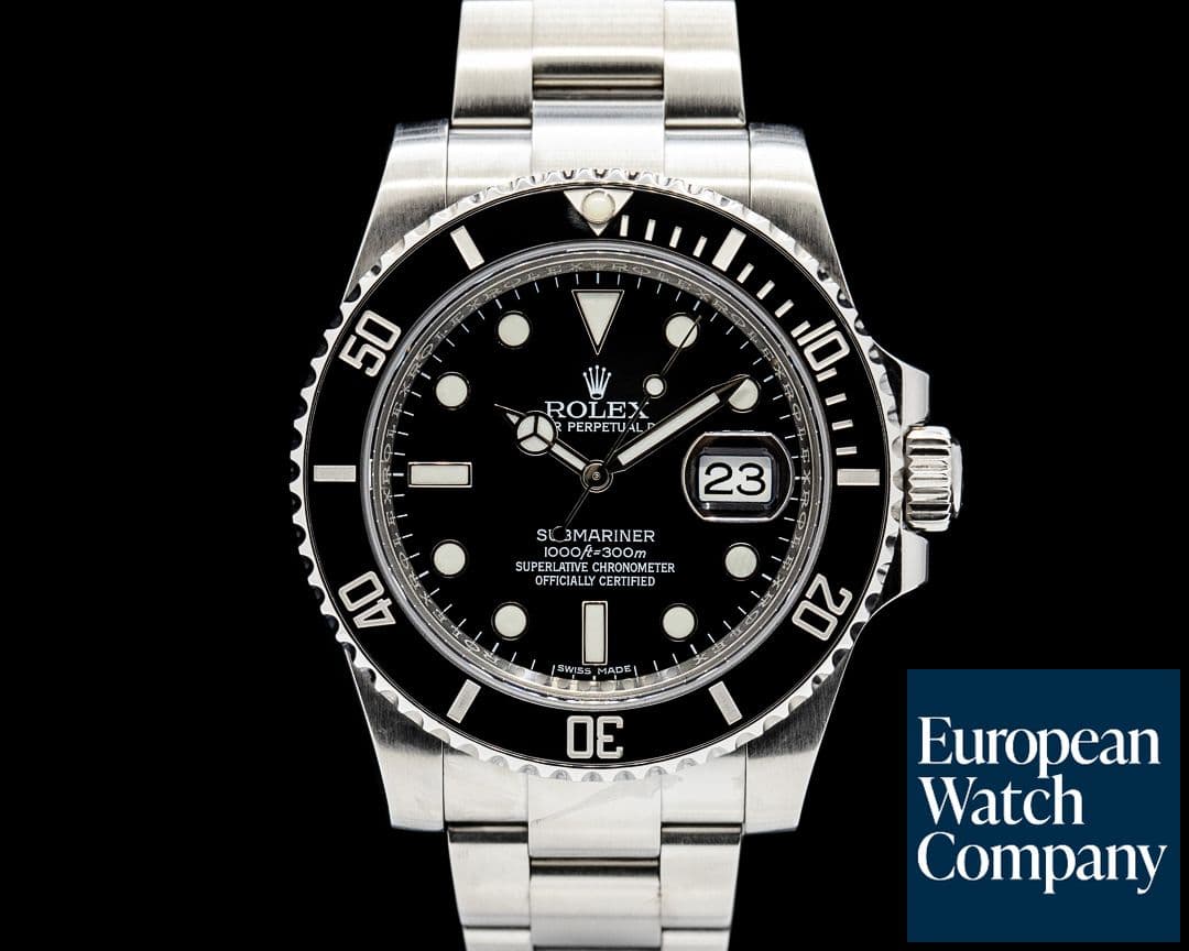 Image of Rolex 116610LN Submariner Ceramic SS Black Dial