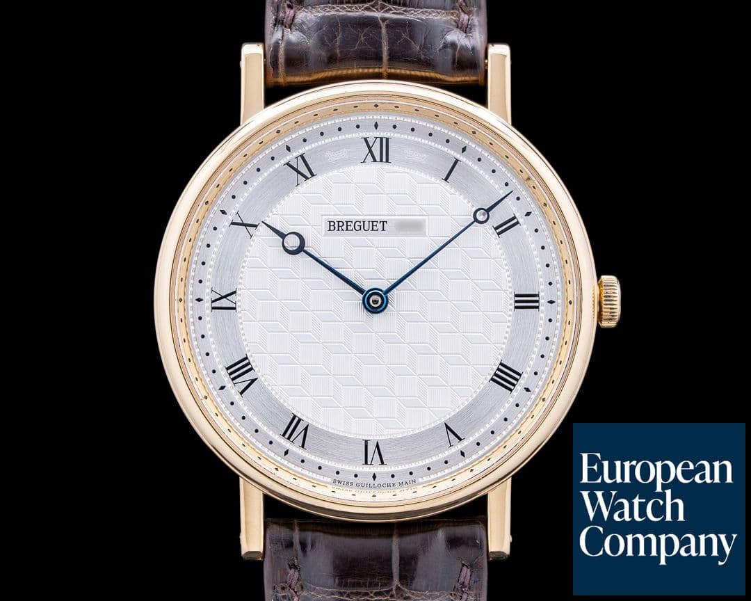 Image of Breguet 5967BA Classique 18K Yellow Gold Silver Dial