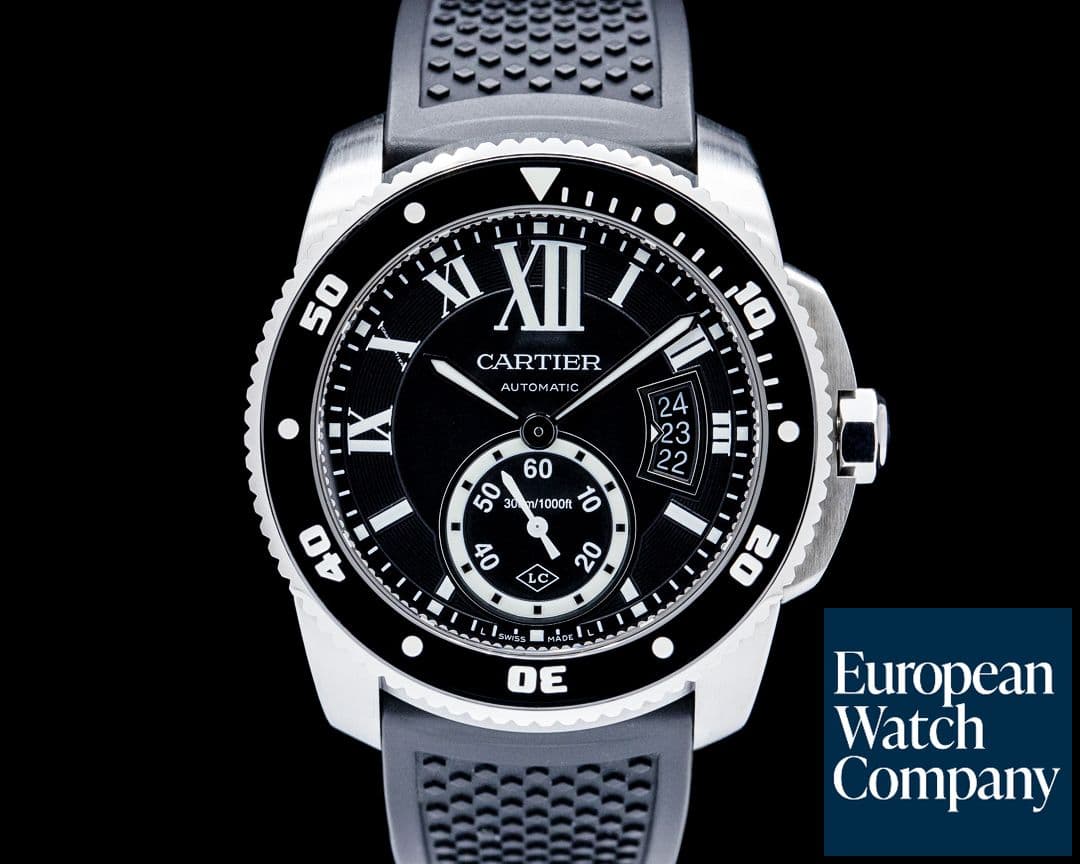 Image of Cartier WSCA0012 Calibre de Cartier Diver SS Black Dial