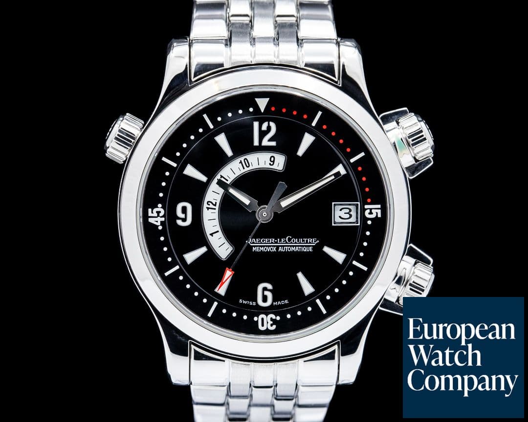 Image of Jaeger-LeCoultre Q1708170 Master Compressor Memovox SS Black Dial