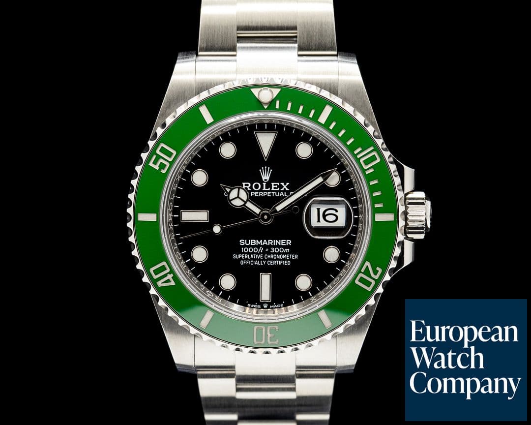 Image of Rolex 126610LV Submariner Date "Starbucks" SS Black Dial