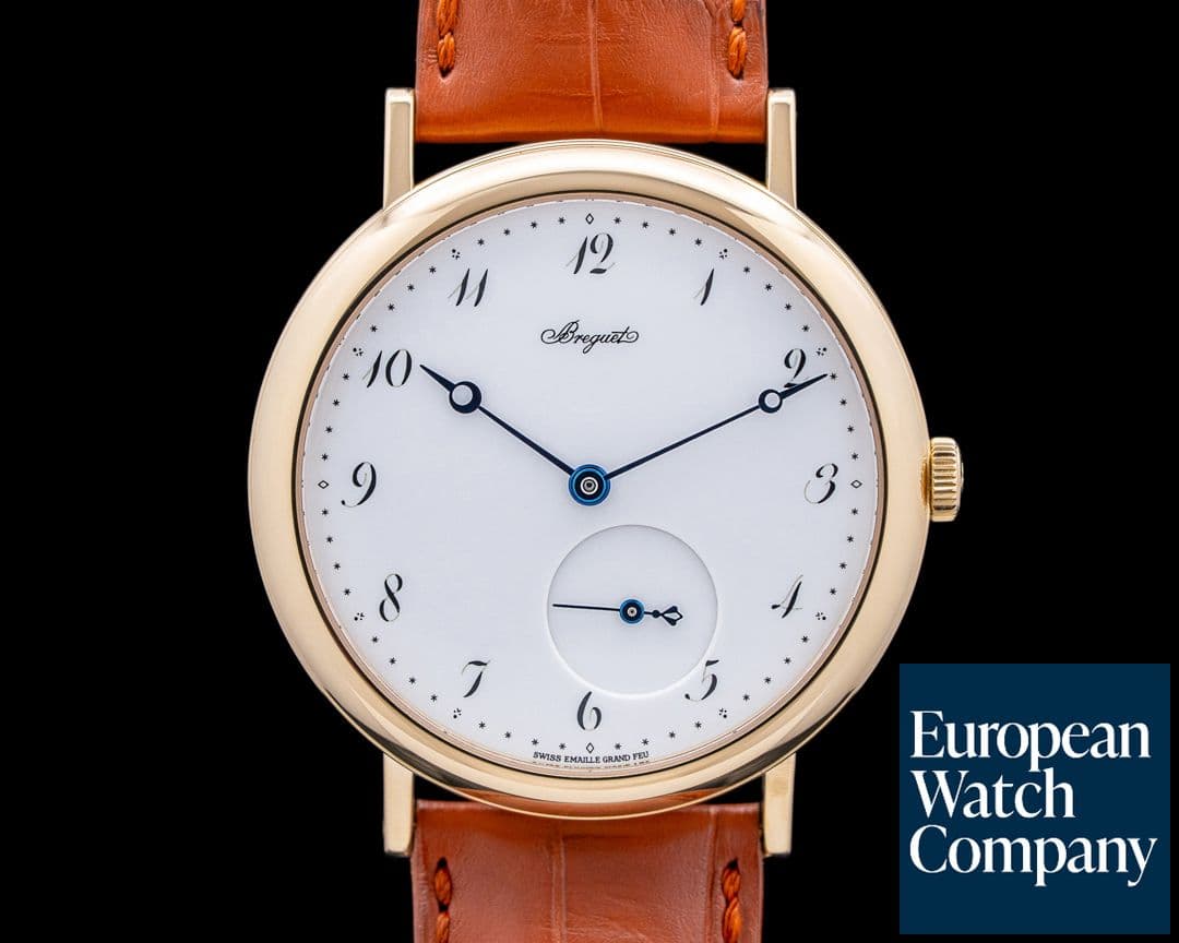 Image of Breguet 5140BA Classique 18K Yellow Gold White Dial