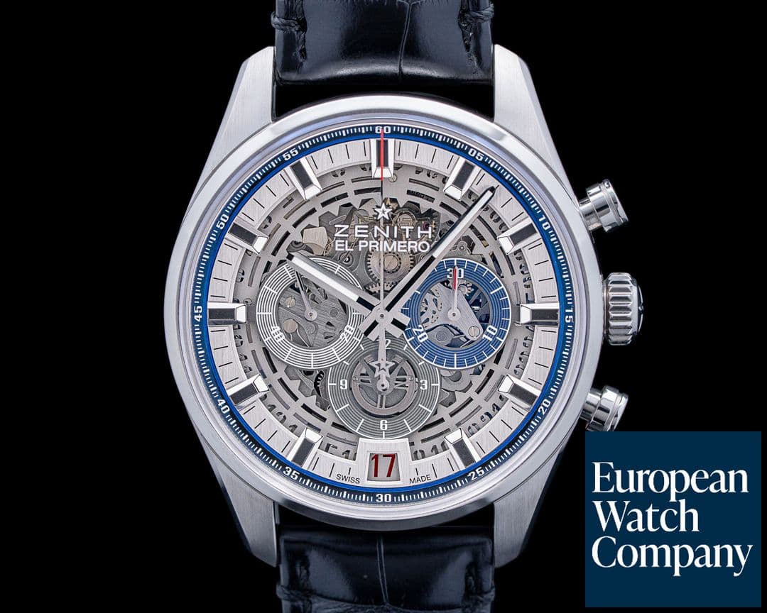 Image of Zenith Chronomaster El Primero SS Skeleton Dial