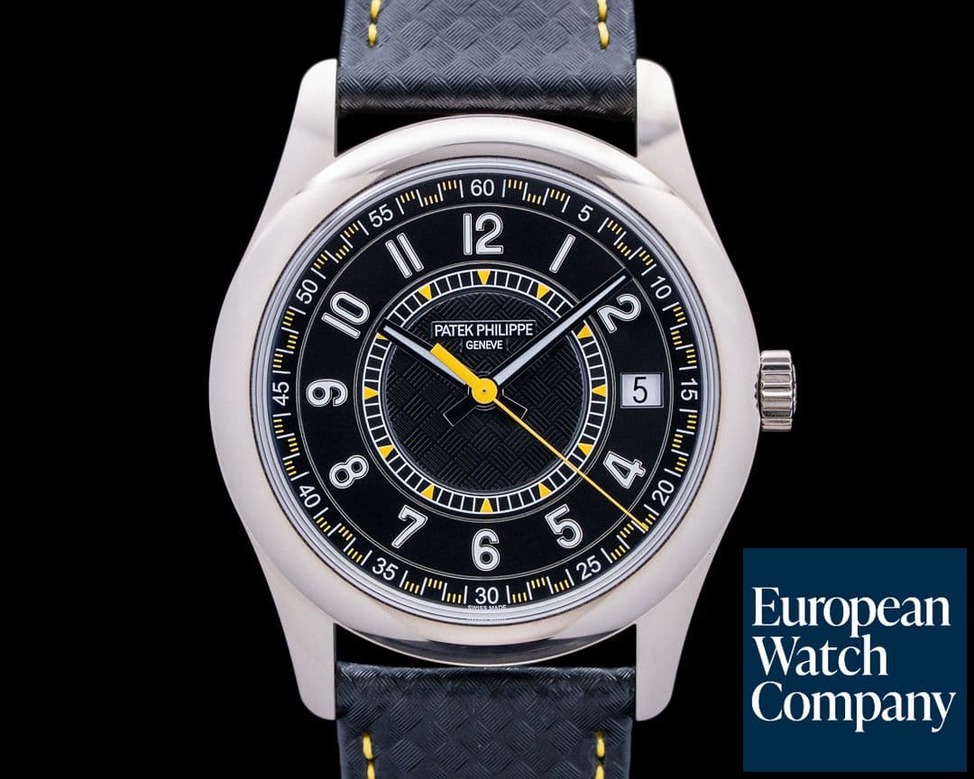 Image of Patek Philippe 6007G-001 Calatrava 18K White Gold Ebony Black Dial 2025