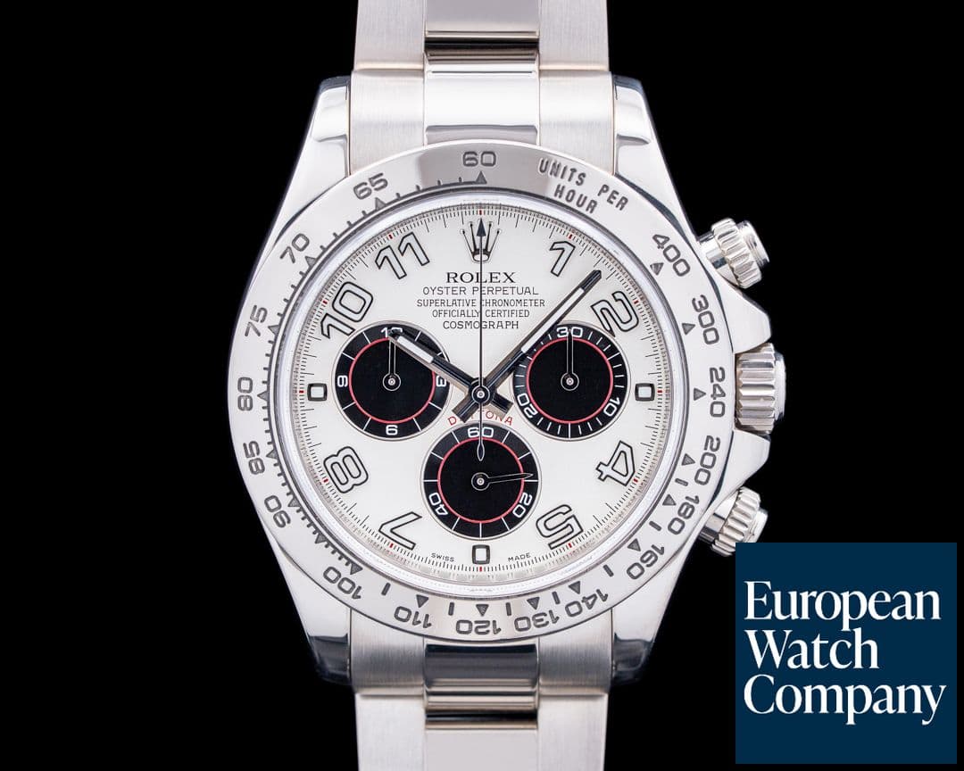 Image of Rolex 116509 Daytona 18K White Gold Silver Racing Dial