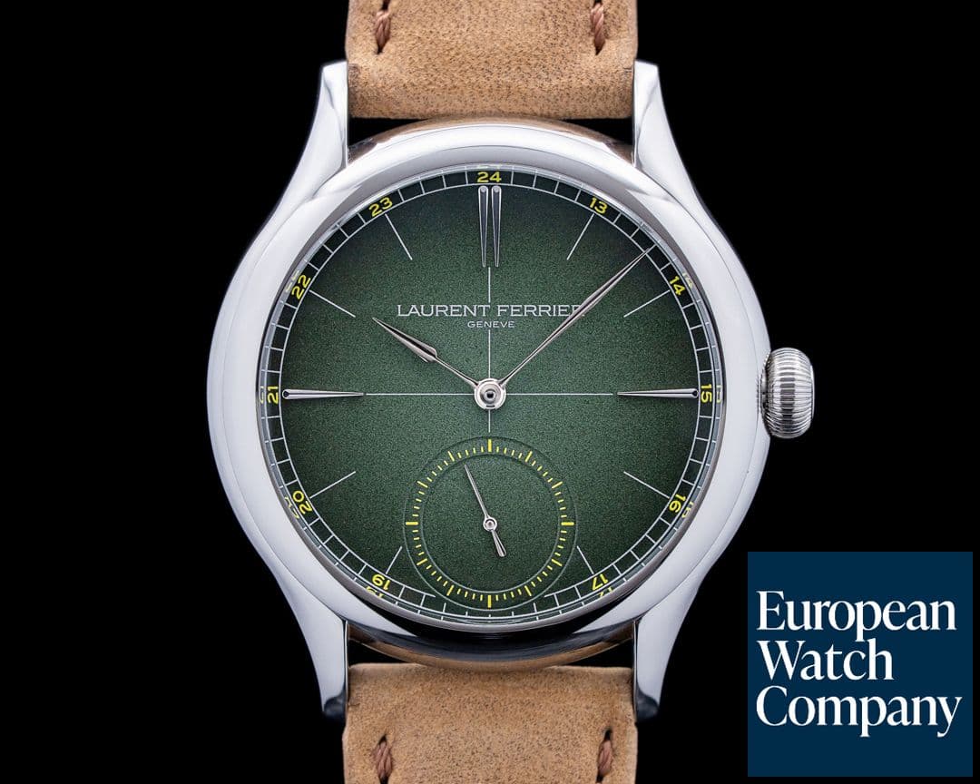 Image of Laurent Ferrier Classic Origin Titanium Green Dial