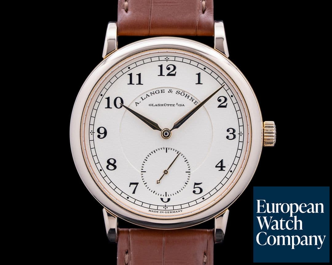 Image of A. Lange & Söhne 236.050 1815 "200th Anniversary" 18K Honey Gold Silver Dial