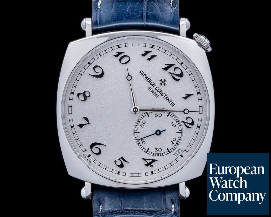 Image of Vacheron Constantin 82035 Historiques American 1921 Excellence Platinum Silver Dial RARE