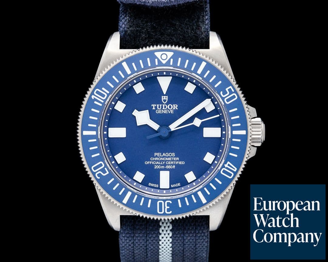 Image of Tudor 25707B/22 Pelagos FXD Titanium Blue Dial