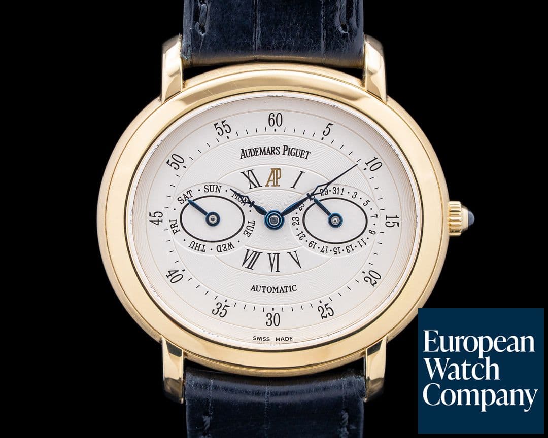 Image of Audemars Piguet 25779BA Millenary Day Date 18K Yellow Gold Ivory Dial
