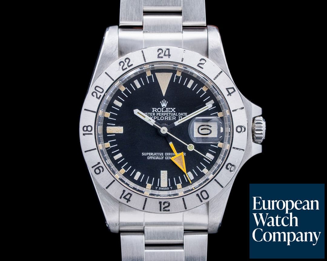 Image of Rolex 1655 Explorer II SS Black Dial Circa. 1978