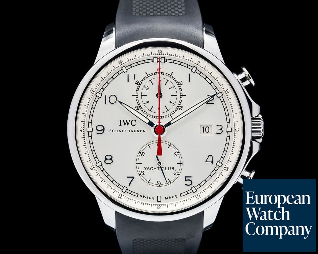 Image of IWC IW390211 Portuguese Yacht Club Chronograph SS Silver Dial