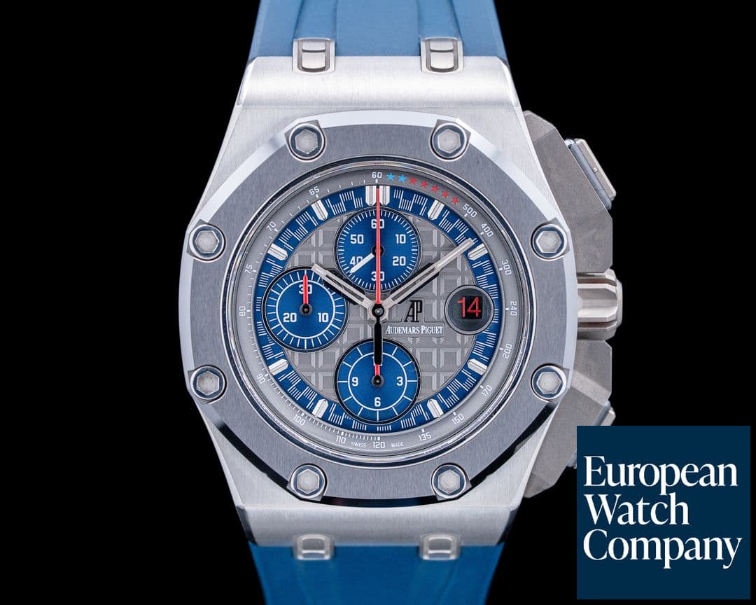 Image of Audemars Piguet 26568PM Royal Oak Offshore Michael Schumacher Platinum Dial