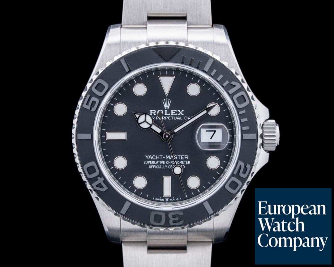 Image of Rolex 226627 Yacht-Master 42 RLX Titanium Intense Black Dial 2025