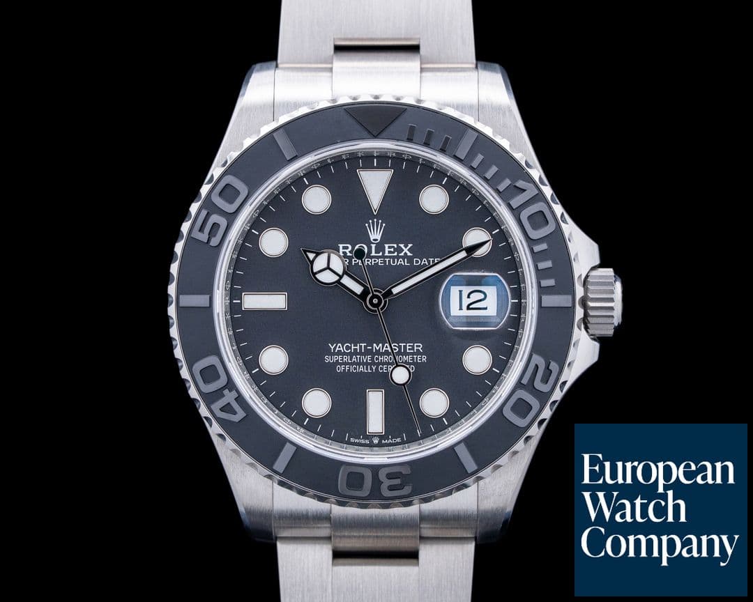 Image of Rolex 226627 Yacht-Master 42 RLX Titanium Intense Black Dial 2025