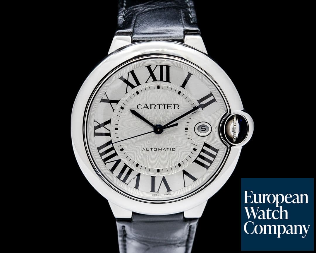 Image of Cartier W69016Z4 Ballon Bleu de Cartier SS Silver Dial