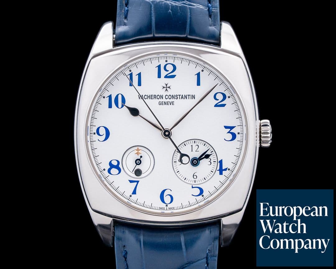 Image of Vacheron Constantin 7810S Harmony Dual Time "260th Anniversary" 18K WG Silver Dial