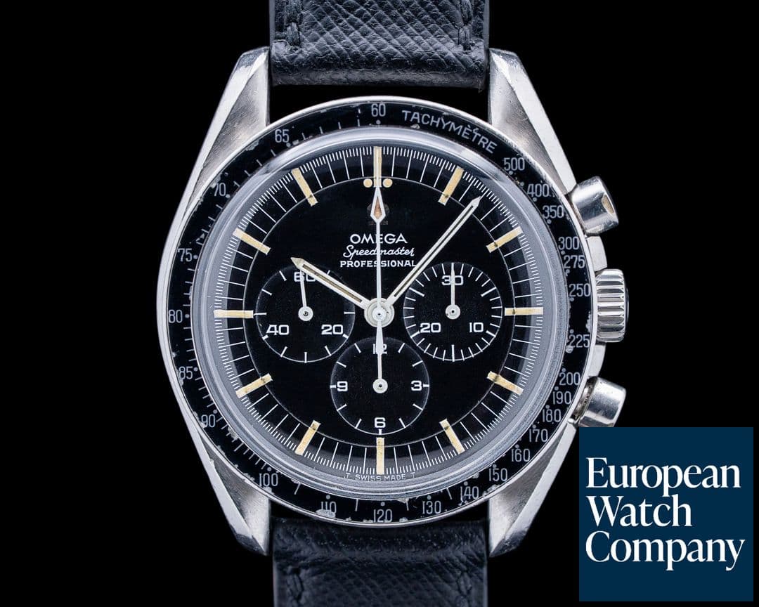 Image of Omega 145.012 Vintage Speedmaster Professional Pre-Moon SS Black Dial