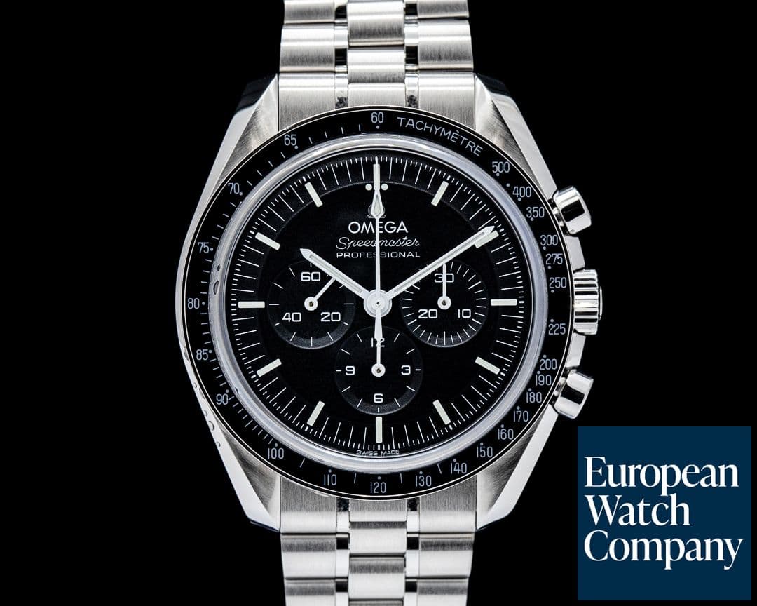Image of Omega Speedmaster Professional Moonwatch SS Black Dial