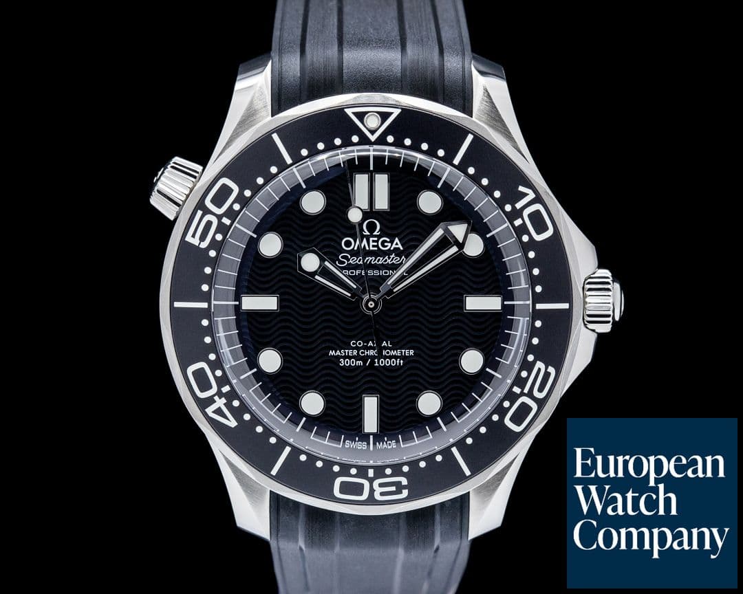 Image of Omega Seamaster Diver 300M SS Black Dial 2025