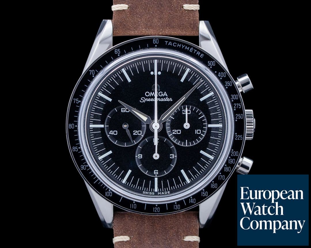 Image of Omega Speedmaster First Omega in Space SS Black Dial