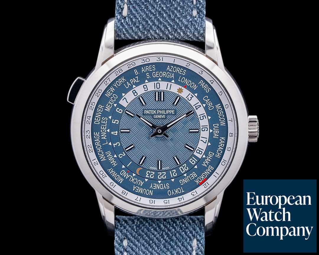 Image of Patek Philippe 5330G-001 World Time 18K White Gold Blue Dial