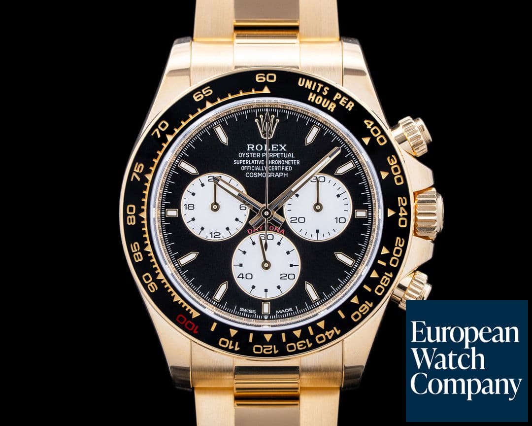 Image of Rolex 126528LN Daytona "Le Mans" 18K Yellow Gold Black Dial 2025