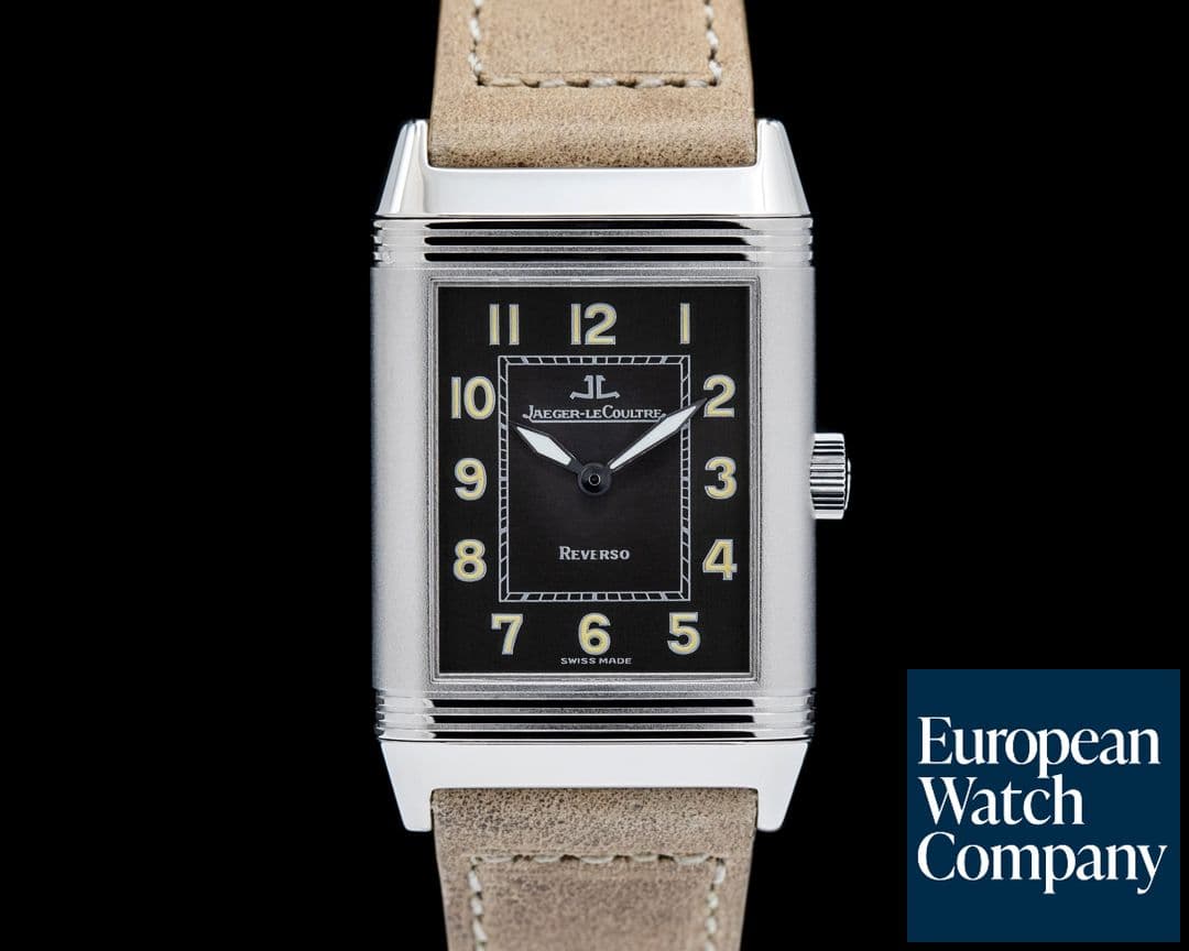 Image of Jaeger-LeCoultre Reverso Grande Taille Shadow SS Black Dial