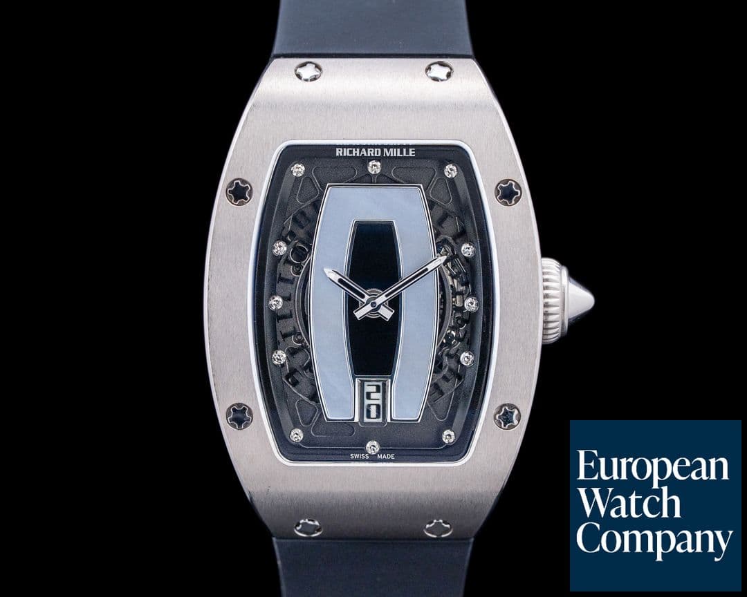 Image of Richard Mille RM007 18K White Gold Mother of Pearl Diamond Dial 2026