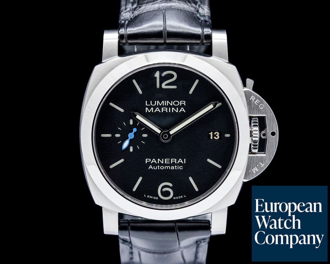 Image of Panerai PAM01372 Luminor Quaranta SS Black Dial 2024 LIMITED