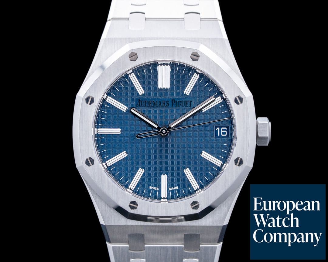 Image of Audemars Piguet 15510ST Royal Oak 41MM SS Blue Dial