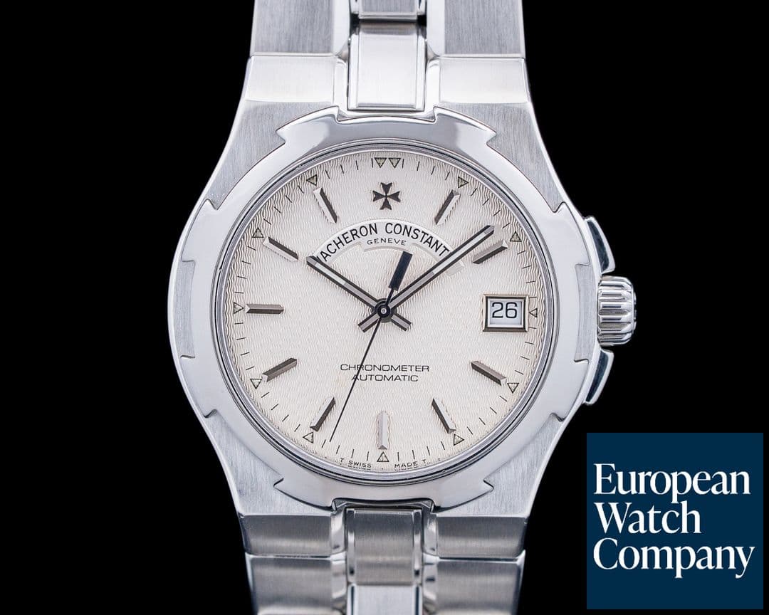Image of Vacheron Constantin 42042 Overseas Chronometer SS Silver Dial