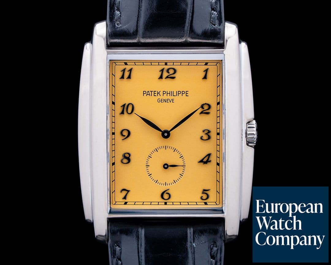 Image of Patek Philippe 5124G Gondolo 18K White Gold Salmon Dial