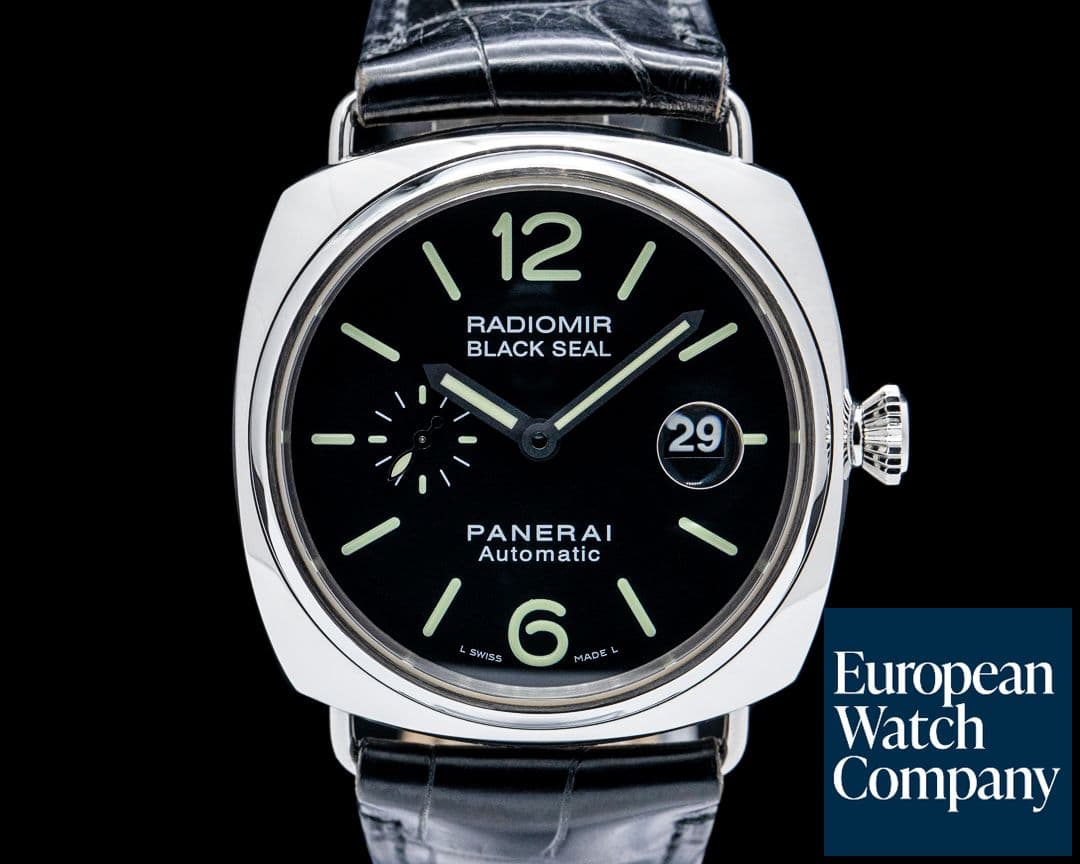 Image of Panerai PAM00287 Radiomir Black Seal Automatic SS Black Dial LIMITED