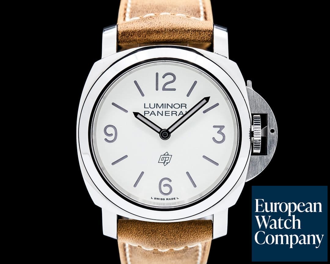 Image of Panerai PAM01087 Luminor Base Logo SS White Dial 2026