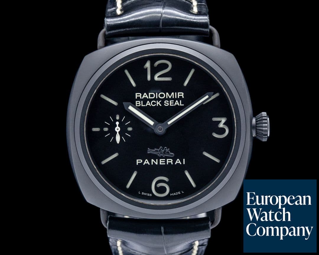 Image of Panerai PAM00292 Radiomir Black Seal Ceramic Black Dial