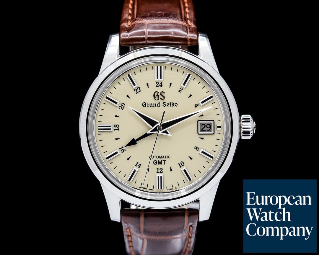 Image of Grand Seiko SBGM221 Elegance GMT SS Cream Dial