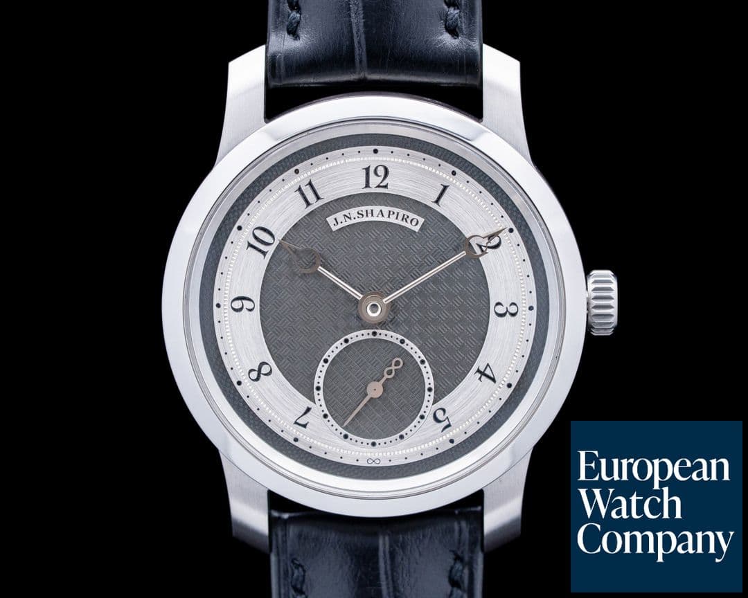 Image of J.N. Shapiro 477 Infinity Pure SS Zirconium Gray Dial 2026 LIMITED