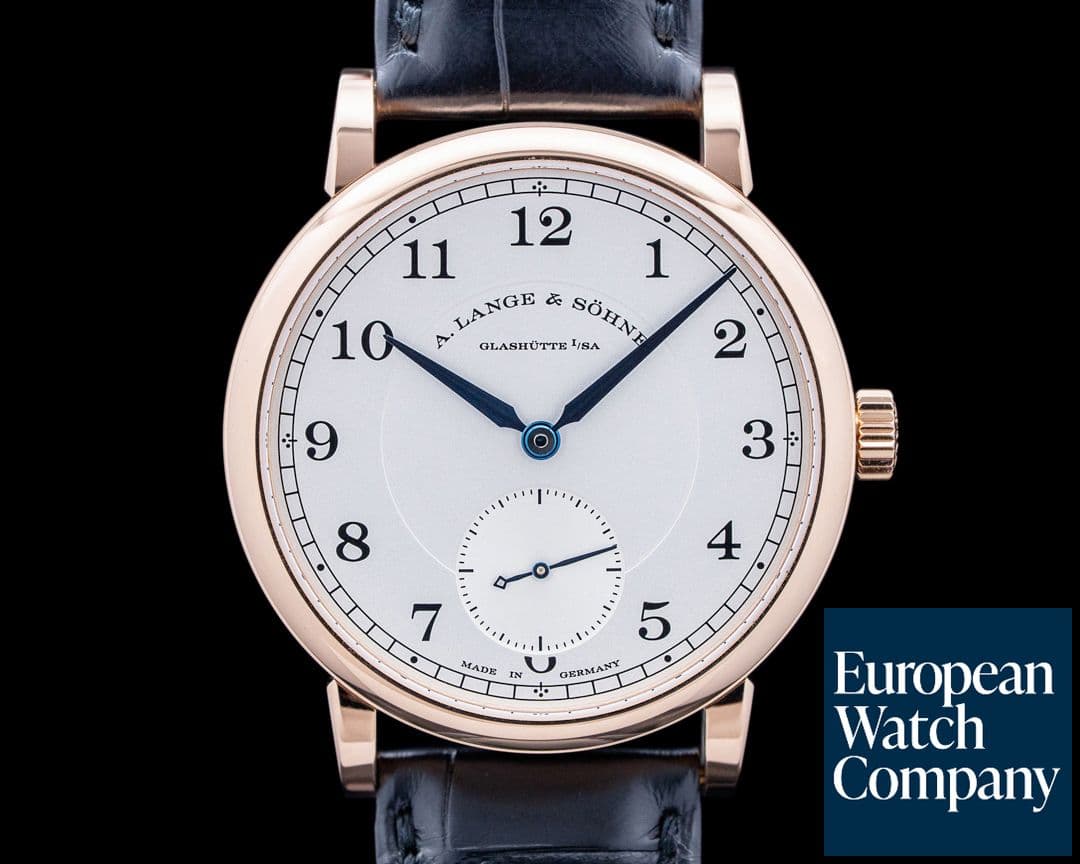 Image of A. Lange & Söhne 235.032 1815 Small Seconds 18K Rose Gold Silver Dial
