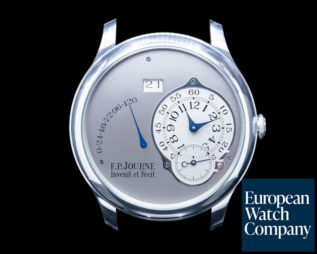 Image of F.P. Journe Octa Reserve de Marche Steel Silver Wall Clock RARE
