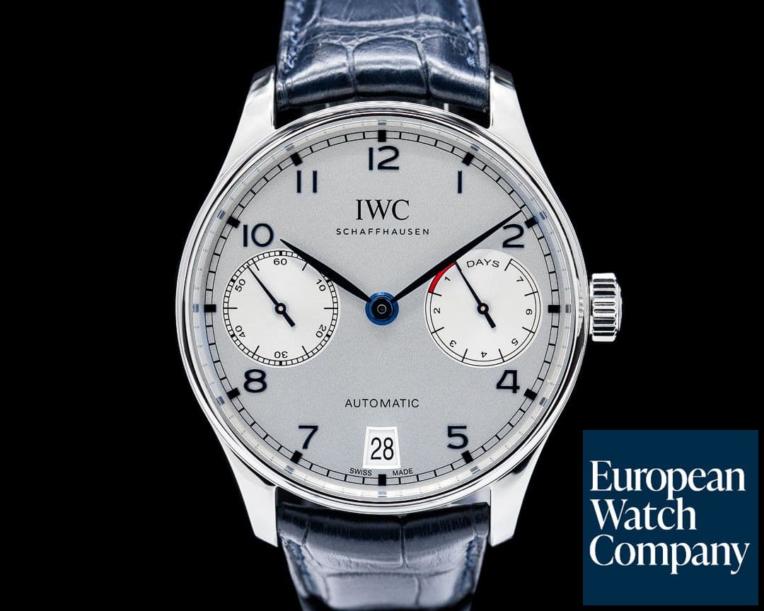 Image of IWC IW500705 Portugieser Automatic SS Silver Dial