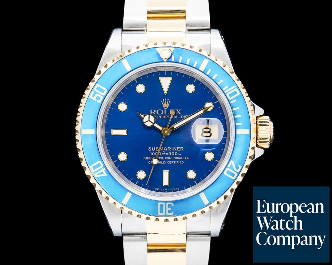 Image of Rolex 16613 Submariner SS / 18K YG Blue Dial