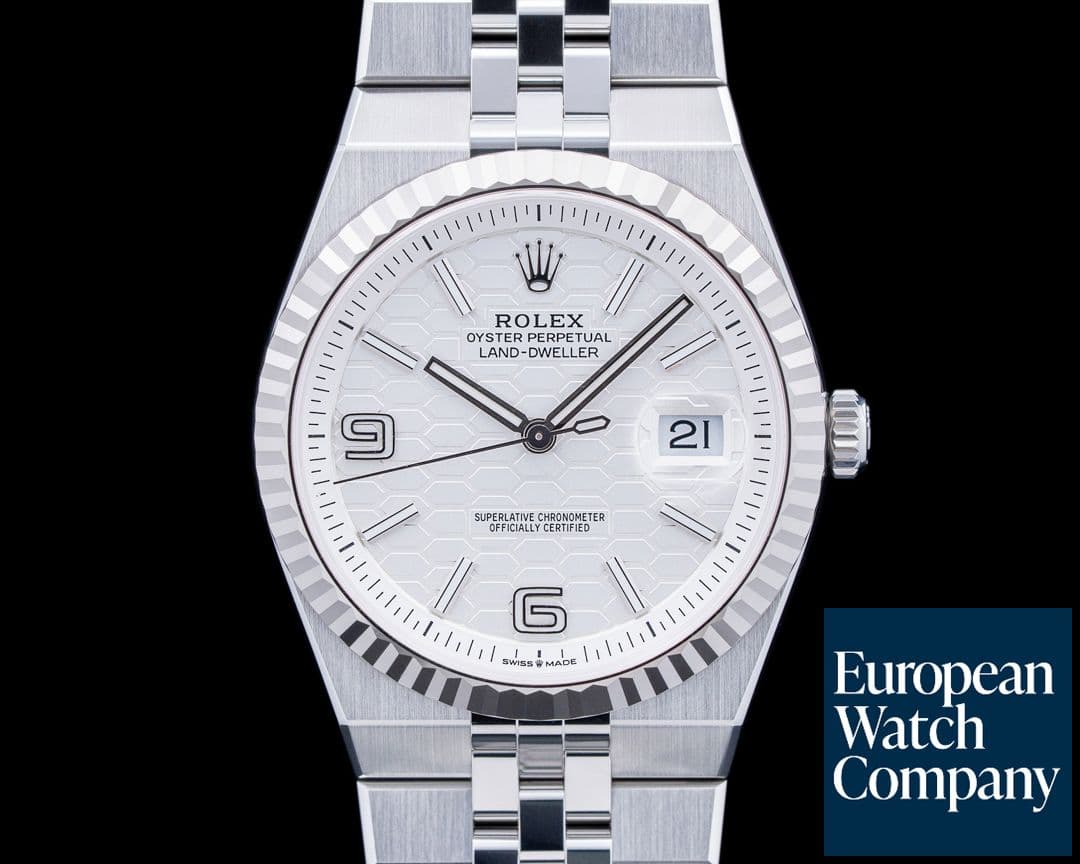 Image of Rolex 127334 Land-Dweller 40MM SS White Dial 2026
