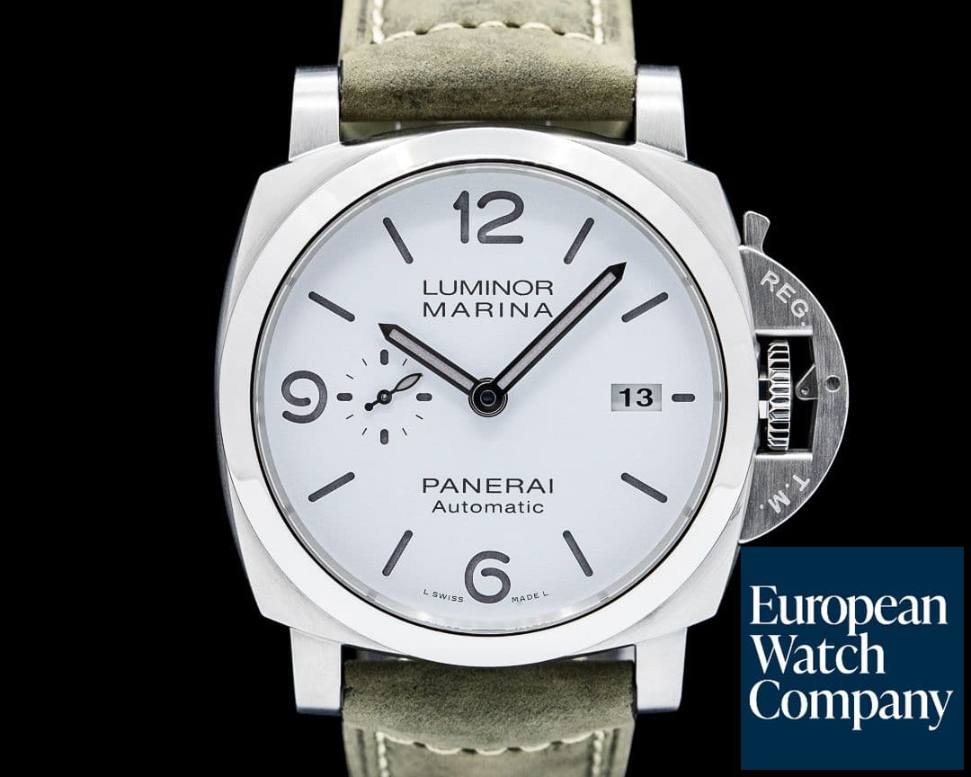 Image of Panerai PAM01314 Luminor Marina SS White Dial