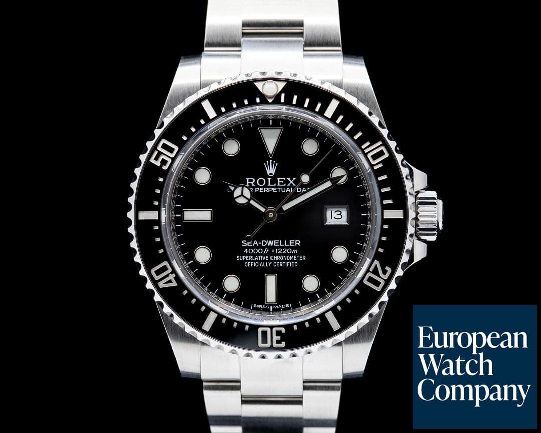 Image of Rolex 116600 Sea-Dweller SS Black Dial