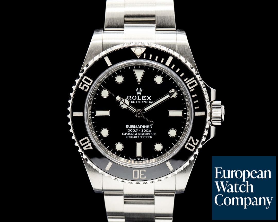 Image of Rolex 124060 Submariner No Date 41MM SS Black Dial