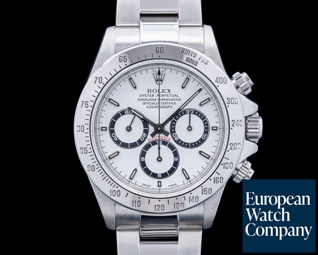 Image of Rolex 16520 Daytona Zenith SS White Dial Circa. 1999
