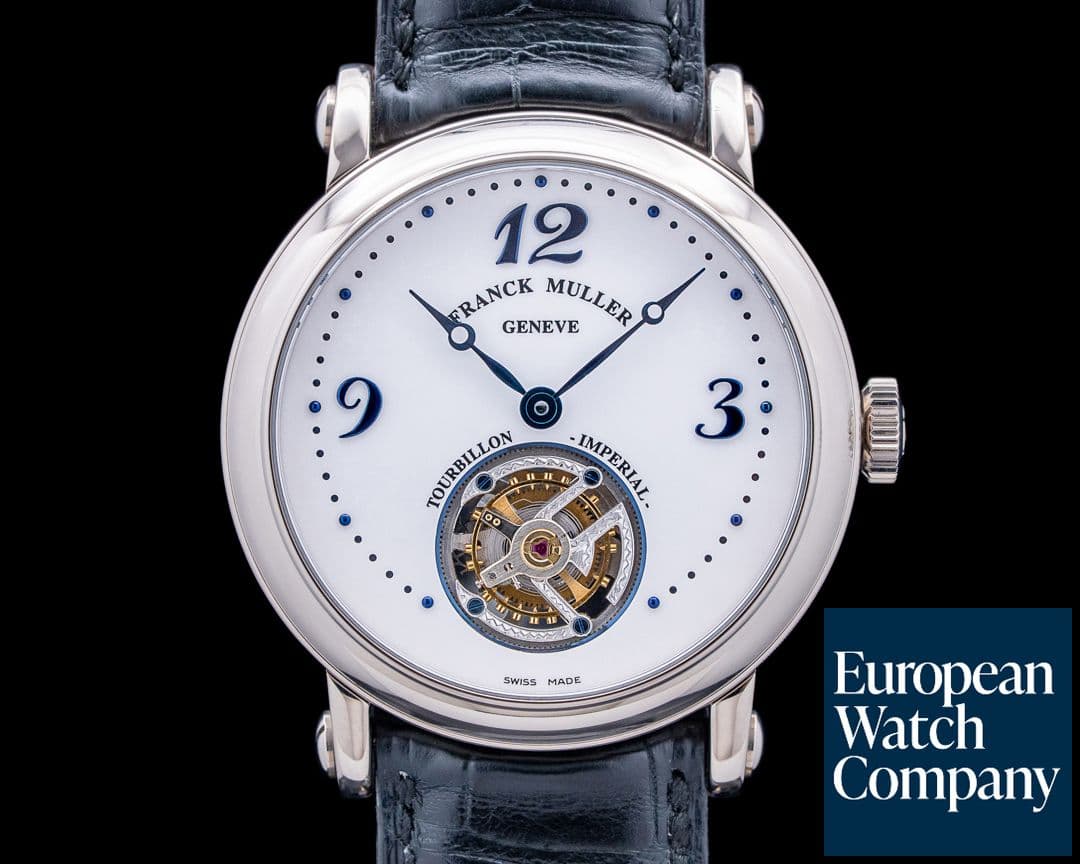 Image of Franck Muller Imperial Tourbillon 18K White Gold Silver Dial (First One Ever Made)
