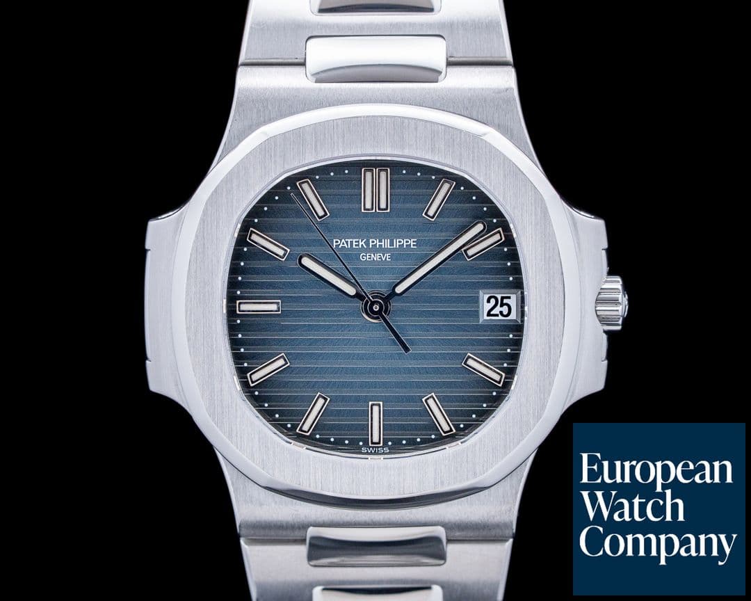 Image of Patek Philippe 5800/1A-001 Nautilus SS Blue Dial